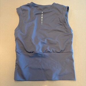 Women's Sleeveless Navy Top
